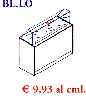 BANCHI- cml....xP62xH100+vetrina : Cliccare per ingrandire la foto