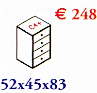 CASSETTIERE C4+ : Cliccare per ingrandire la foto