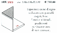 ESPOSITORI PER VETRINE E MOBILI : Cliccare per ingrandire la foto