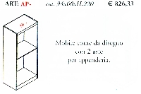 ESPOSITORI PER VETRINE E MOBILI : Cliccare per ingrandire la foto